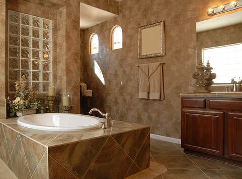 bathroom with sunken tub remodel plymouth ma